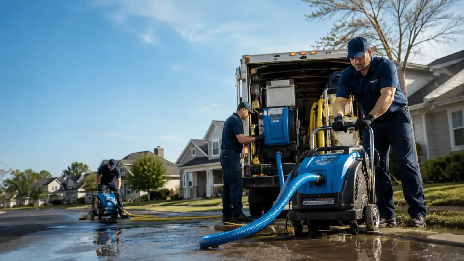 Flood Damage Cleanup in Webster Springs, WV